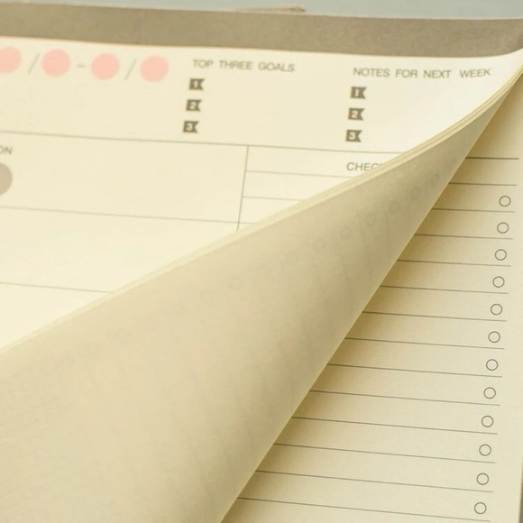 Weekly Schedule Book - Picture 4 of 4